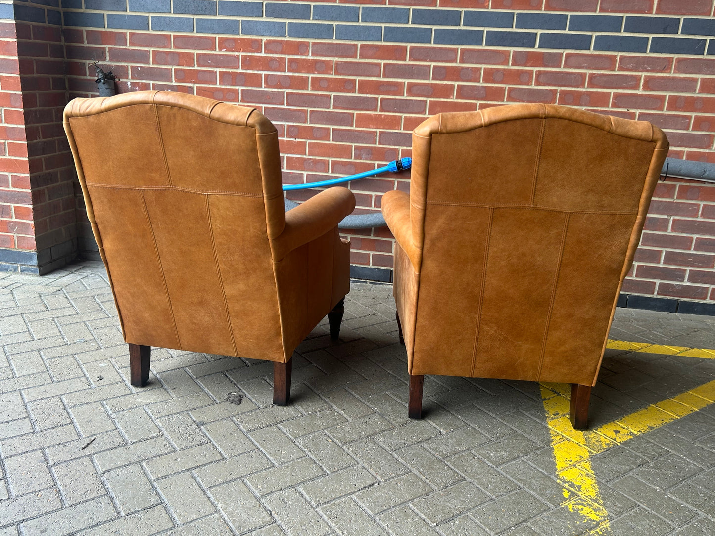 Laura Ashley Lancaster Armchairs Pair Excellent Condition Pre-Loved