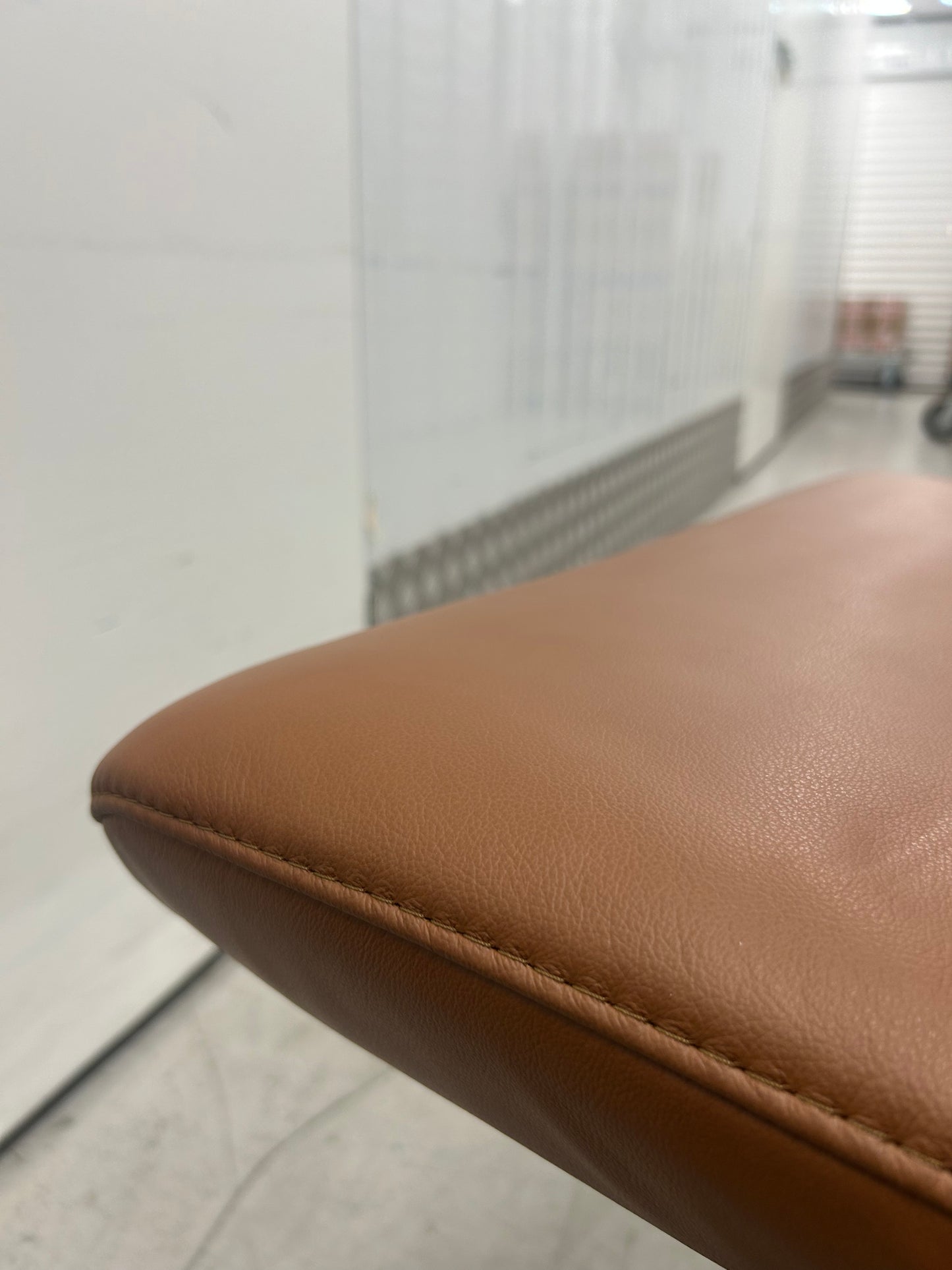 Ekornes Stressless Mint Low Back D200 Copper Paloma Leather Dining Chairs RRP £629 NEW