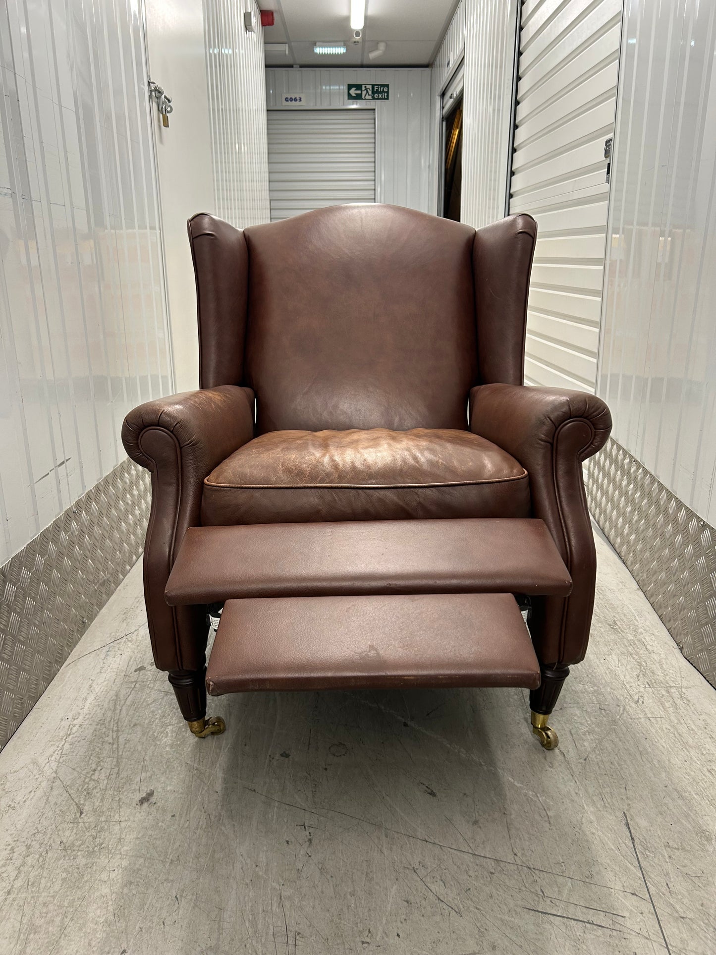 Laura Ashley Southwold Wingback Recliner Armchair Pre-Loved
