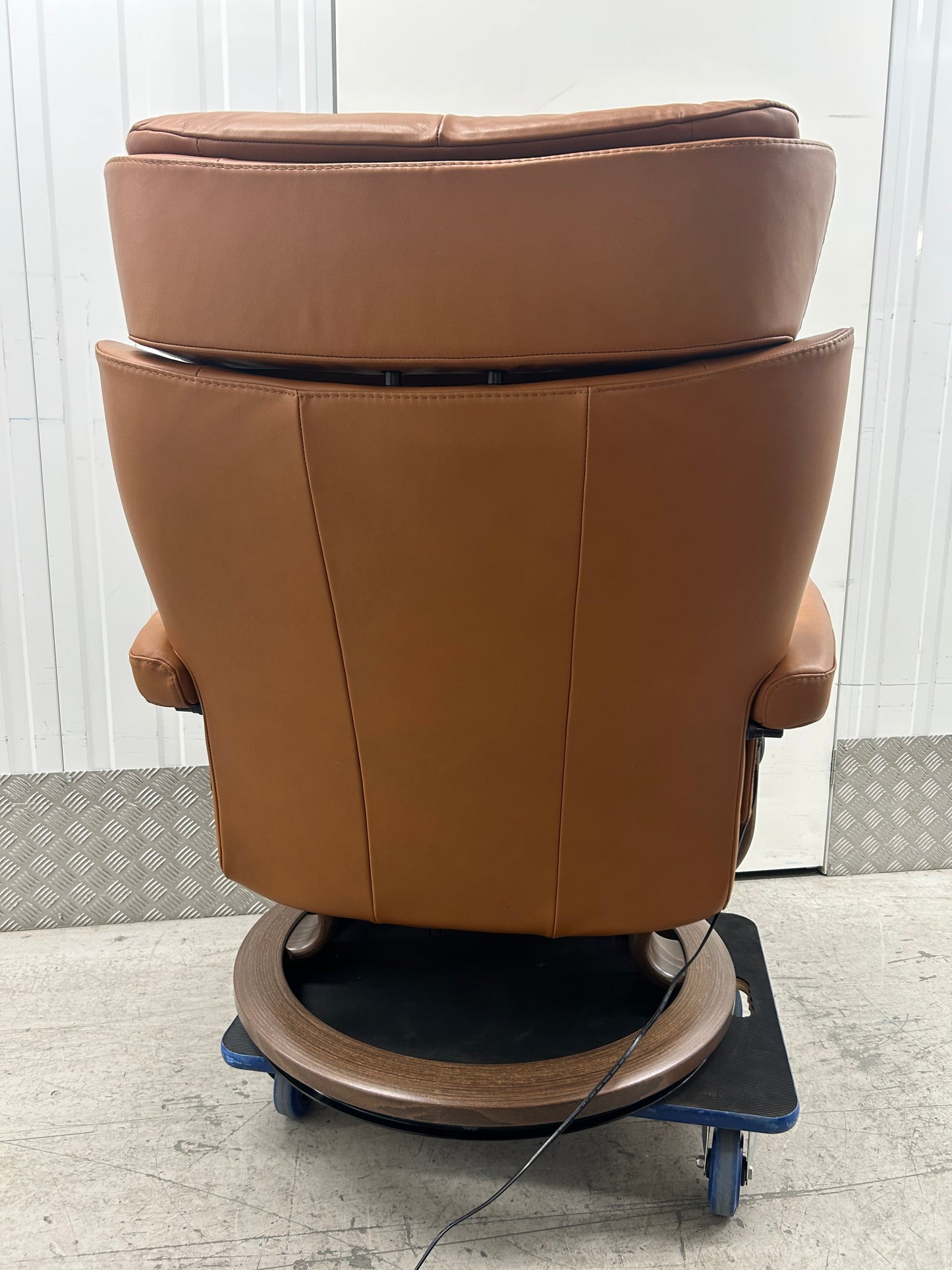 Ekornes Stressless Magic Large Size Leather Power Recliner Armchair 2021 Pre-Loved