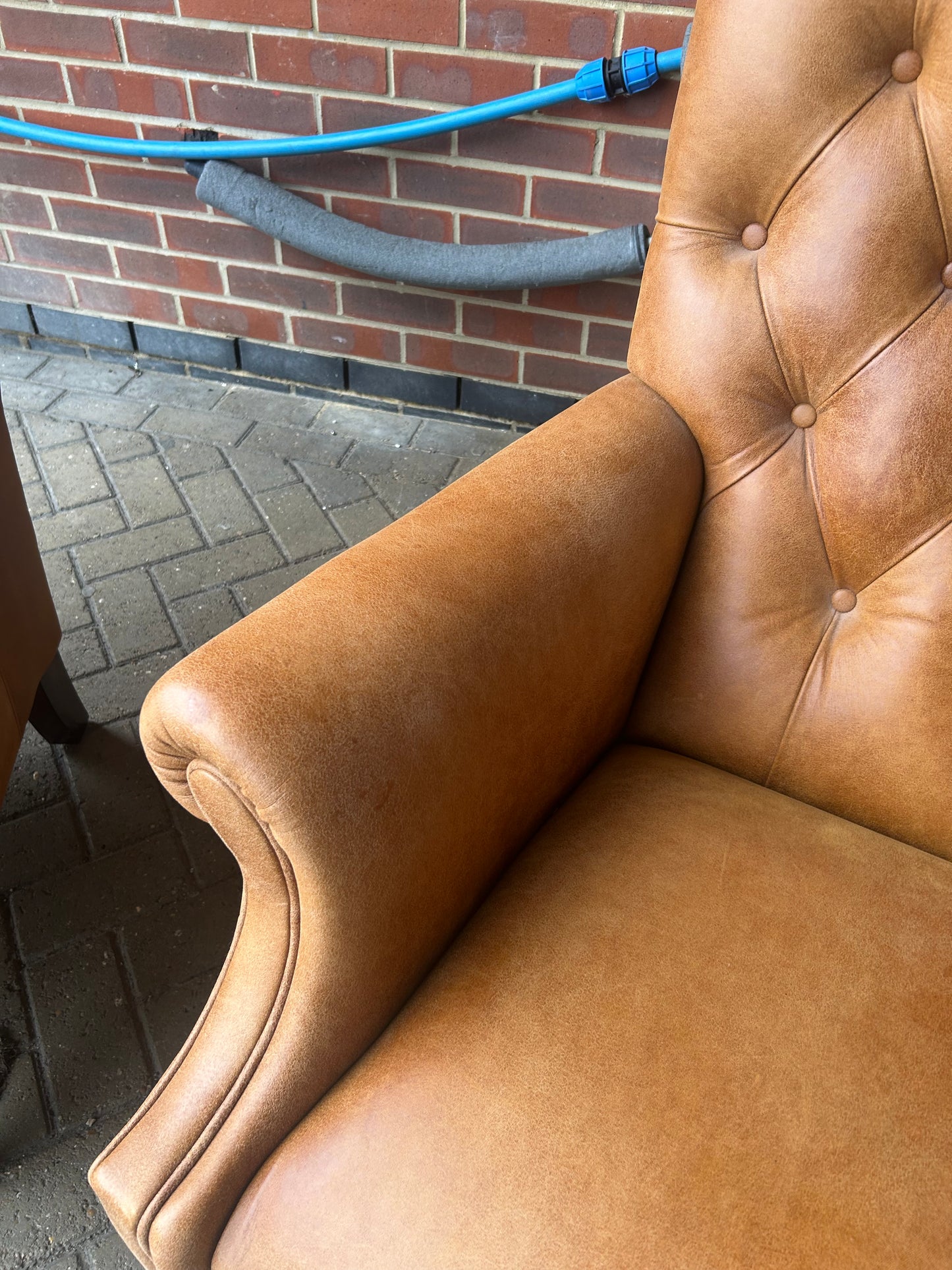 Laura Ashley Lancaster Armchairs Pair Excellent Condition Pre-Loved