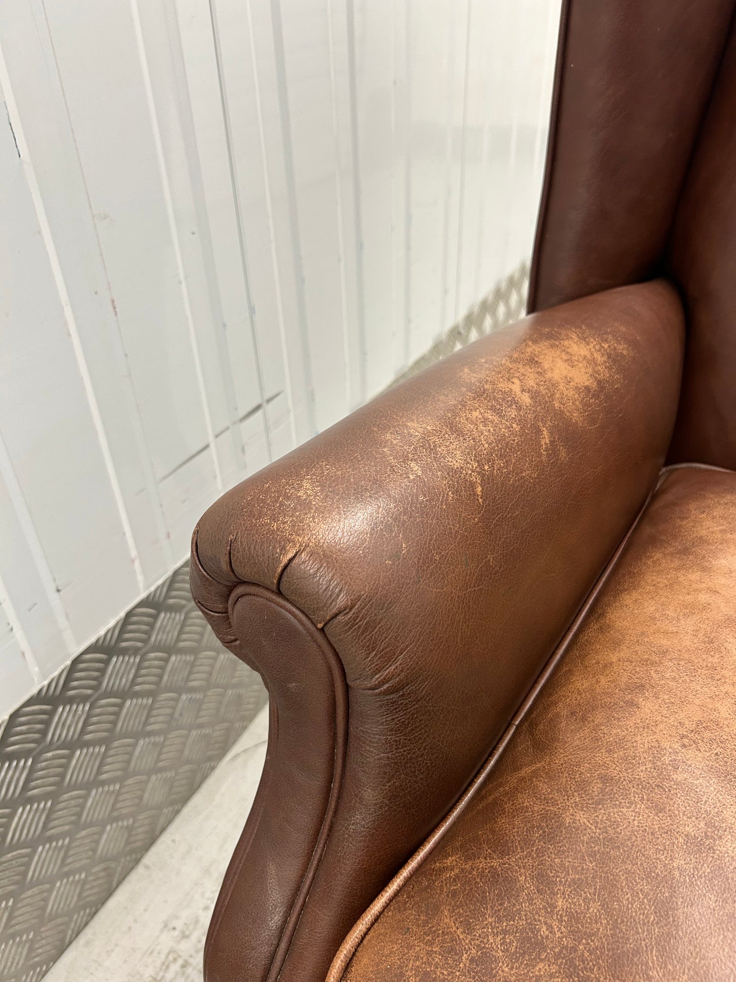Laura Ashley Southwold Wingback Recliner Armchair Pre-Loved