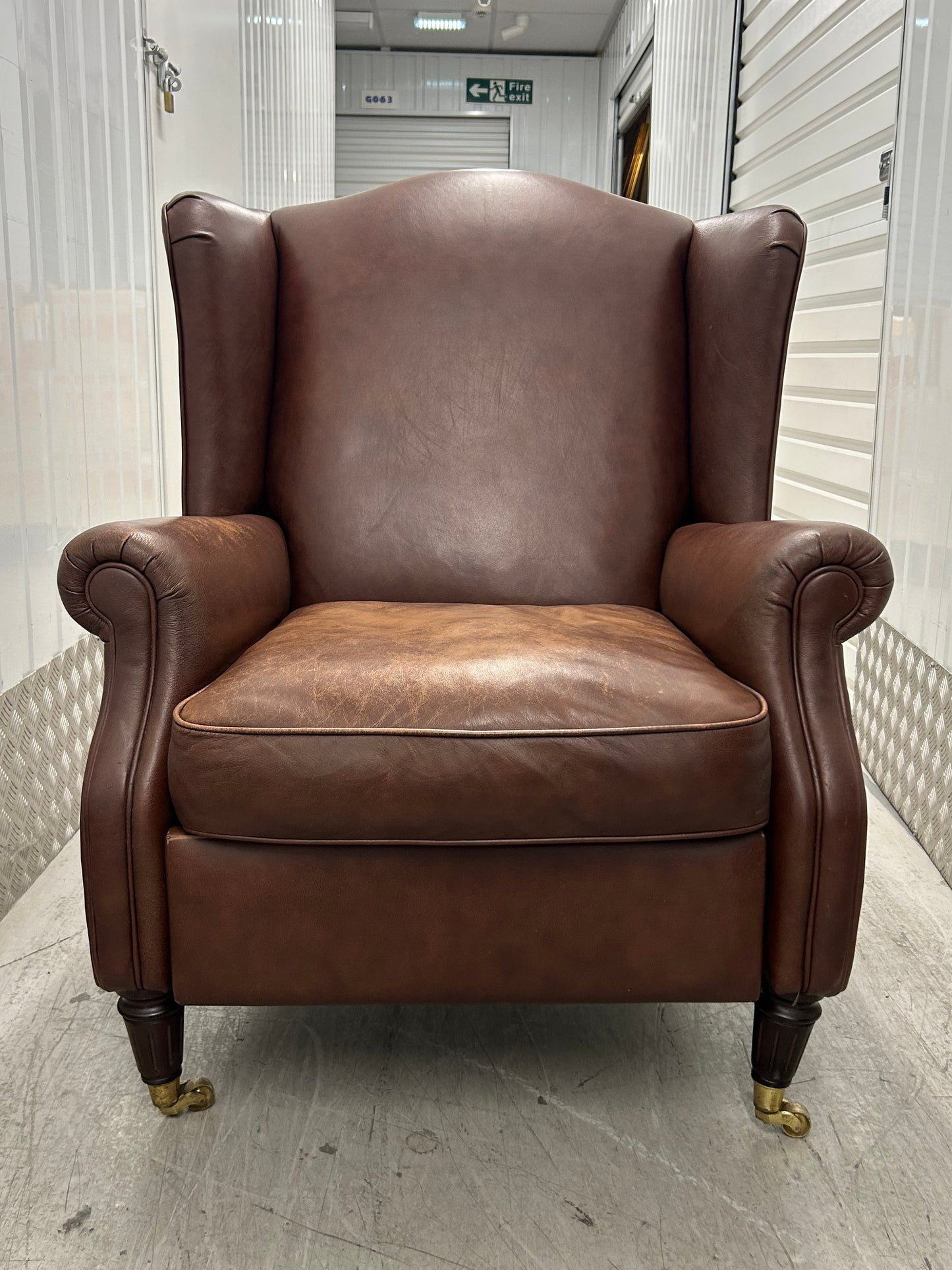 Laura Ashley Southwold Wingback Recliner Armchair Pre-Loved