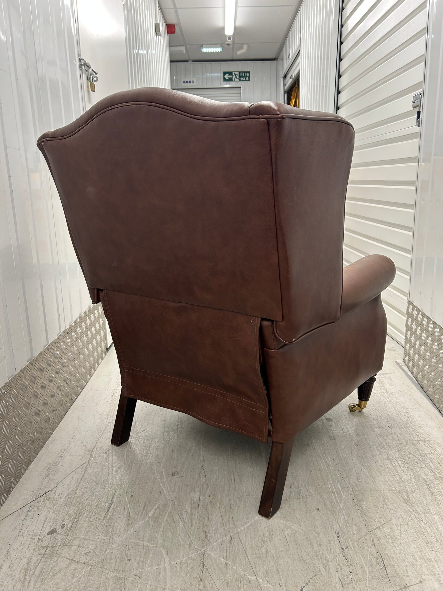 Laura Ashley Southwold Wingback Recliner Armchair Pre-Loved