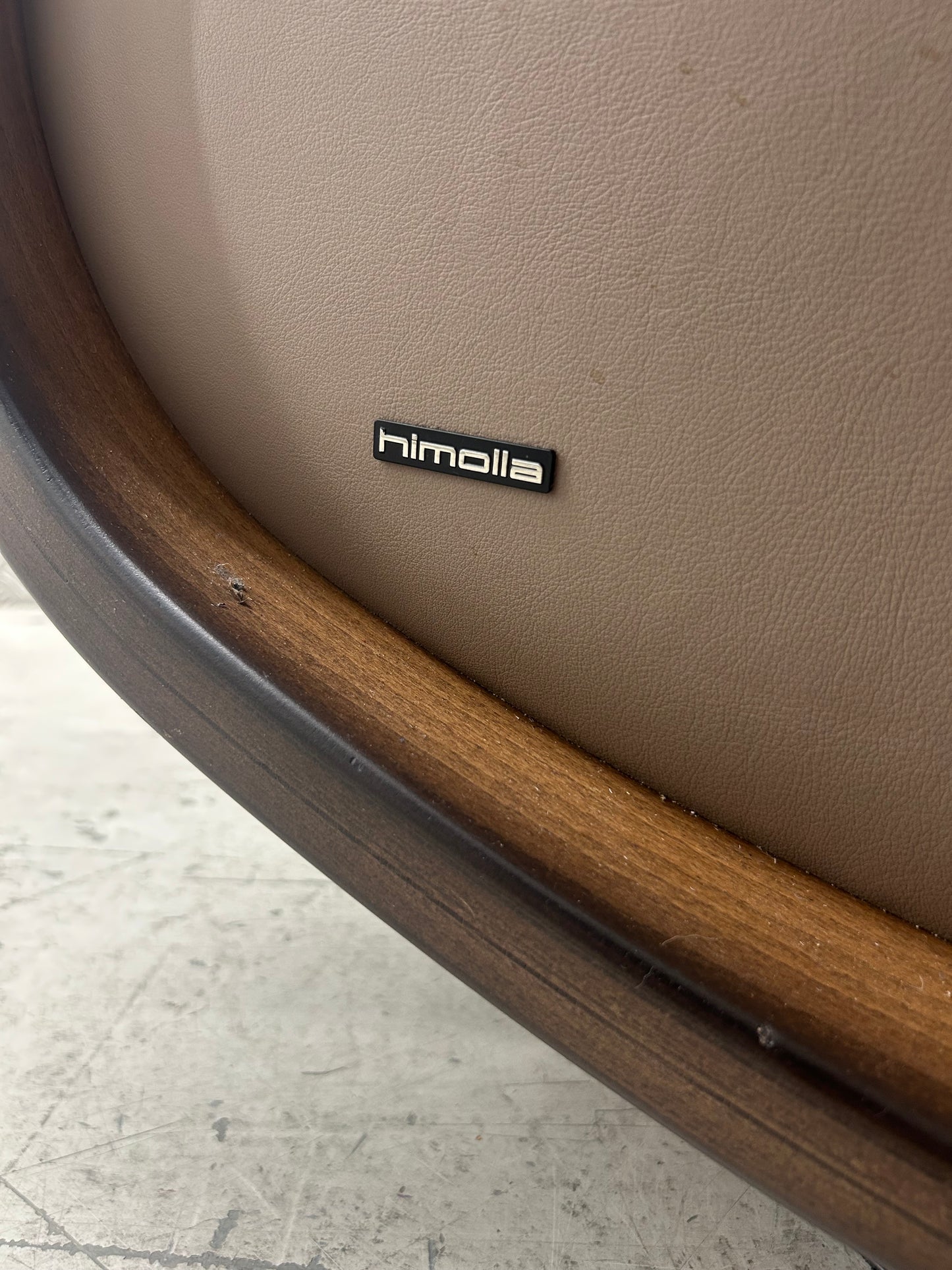 Himolla Mosel Midi Power Leather Recline & Swivel Chair Integrated Footrest 2024 Pre-Loved