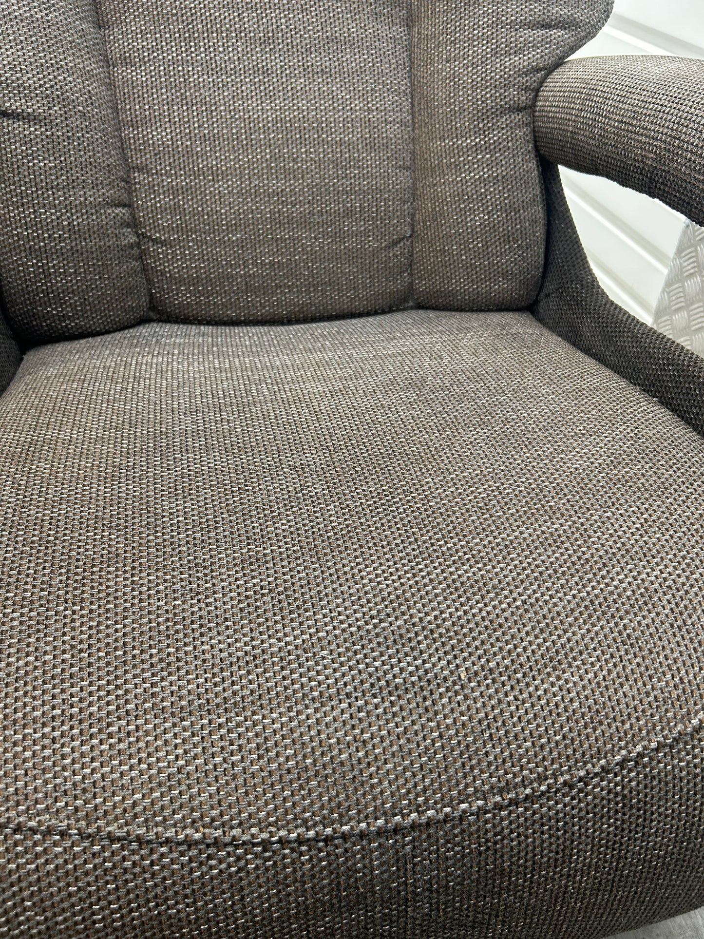 Himolla Mersey Maxi Fabric Recline & Swivel Chair Integrated Footrest 2019 Pre-Loved