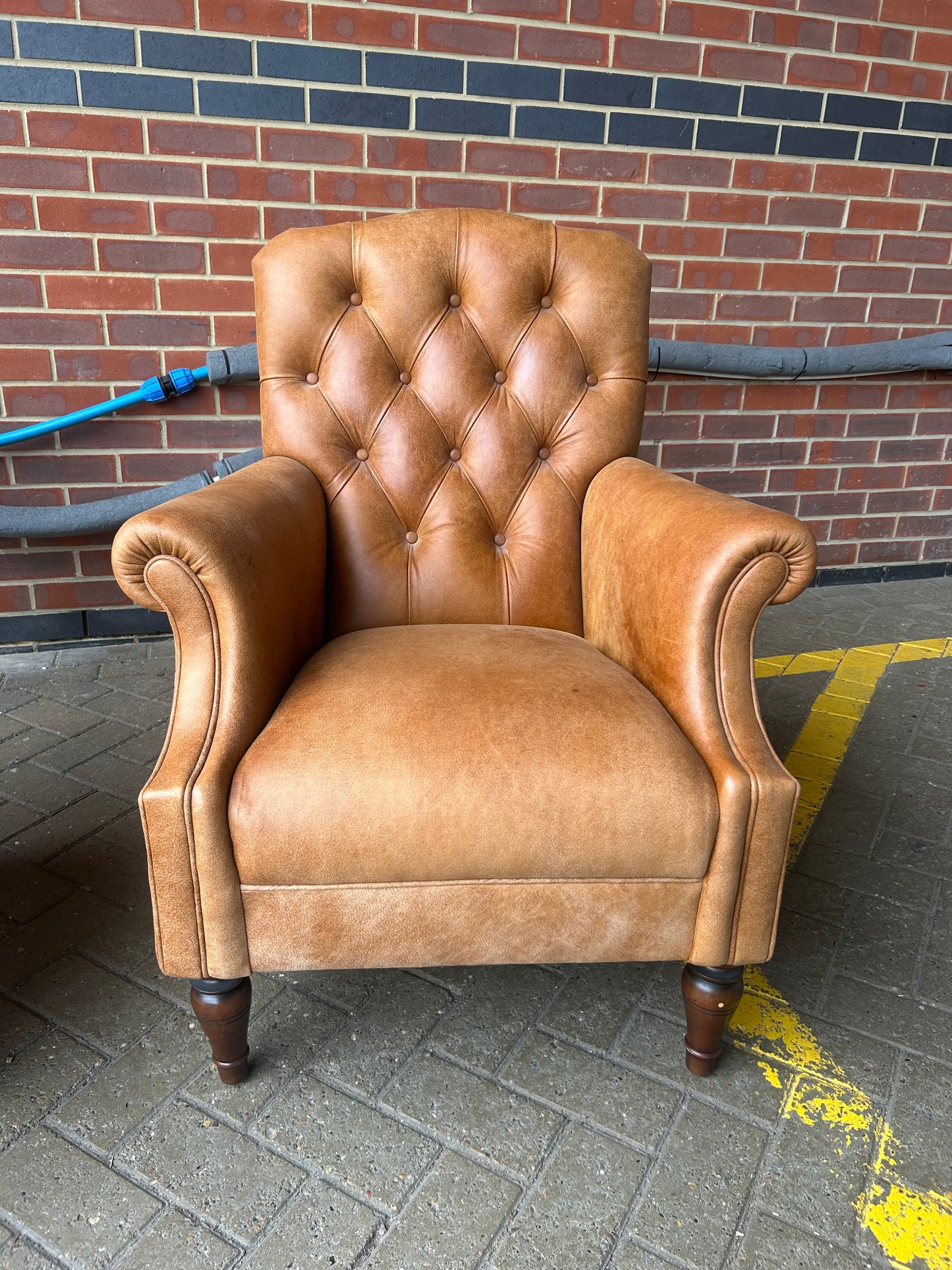 Laura Ashley Lancaster Armchairs Pair Excellent Condition Pre-Loved