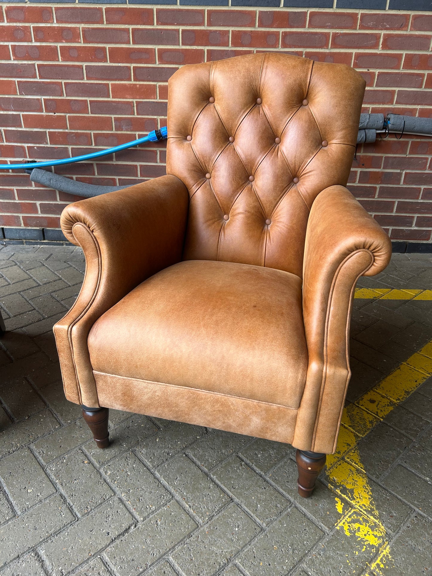 Laura Ashley Lancaster Armchairs Pair Excellent Condition Pre-Loved