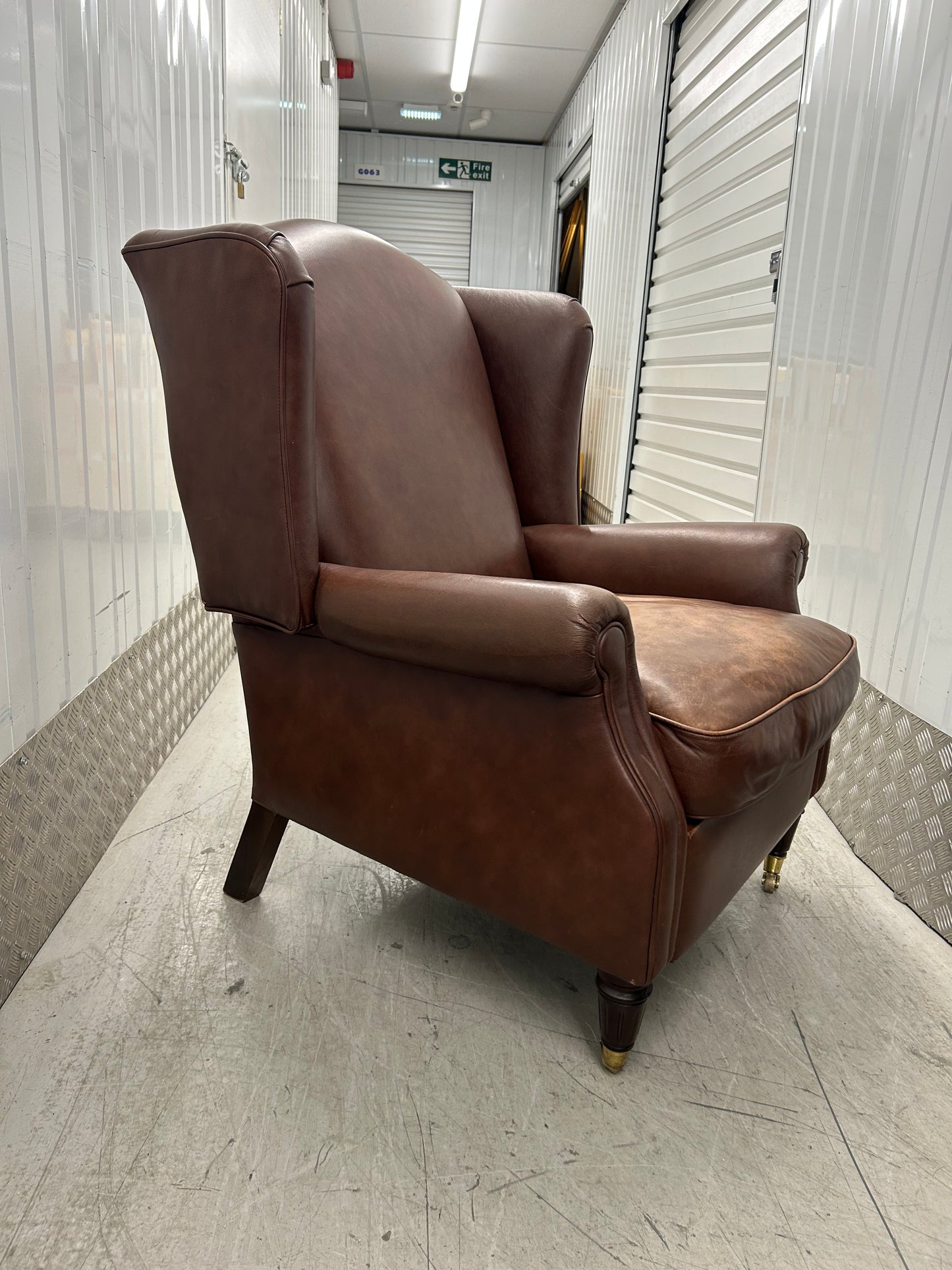 Laura Ashley Southwold Wingback Recliner Armchair Pre-Loved