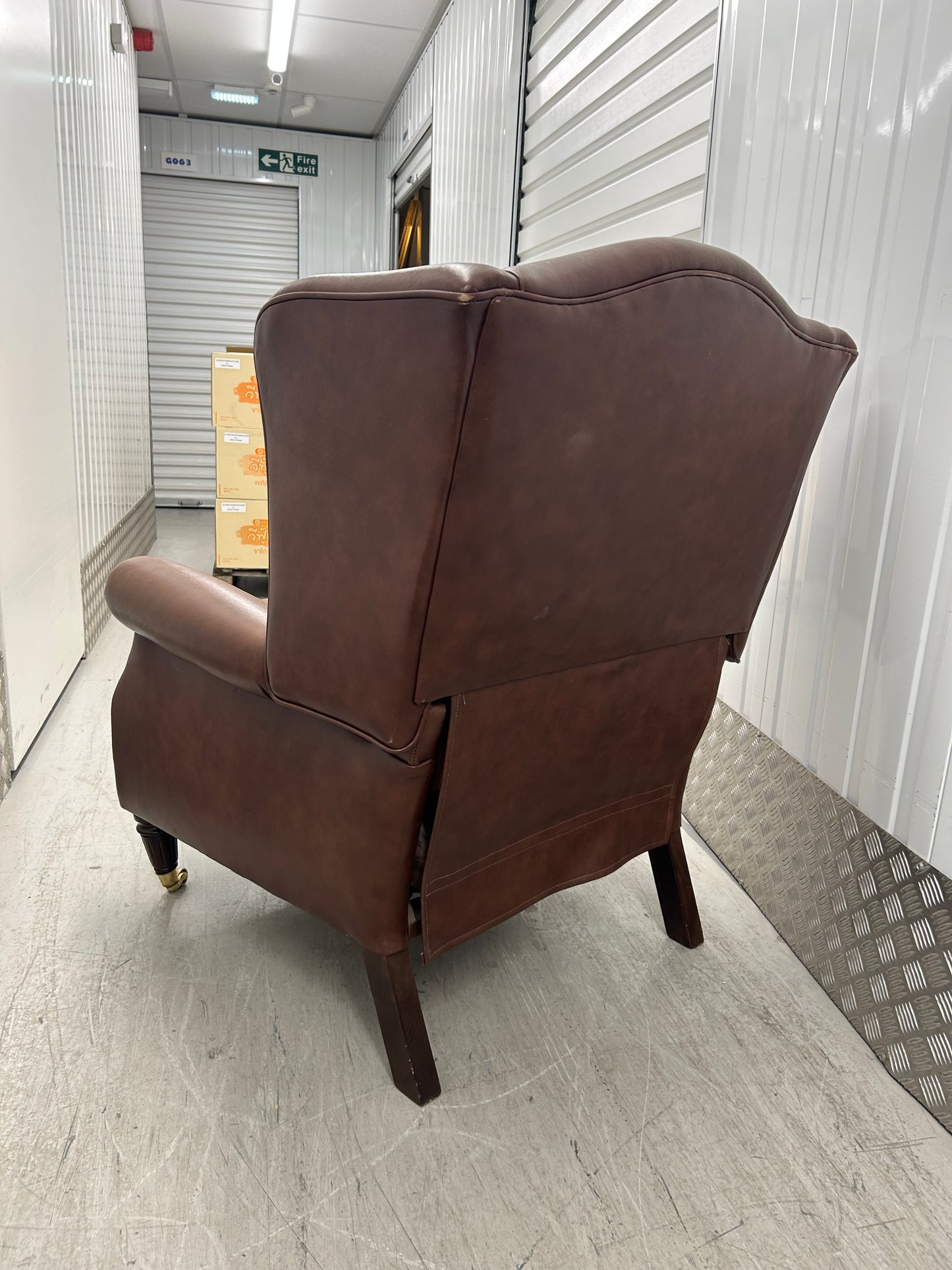 Laura Ashley Southwold Wingback Recliner Armchair Pre-Loved
