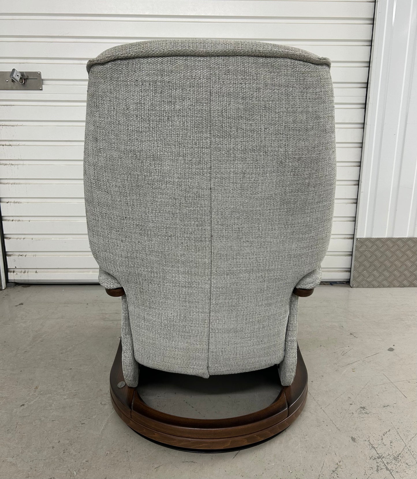 Himolla Mosel Maxi Fabric Recline & Swivel Chair Integrated Footrest Pre-Loved