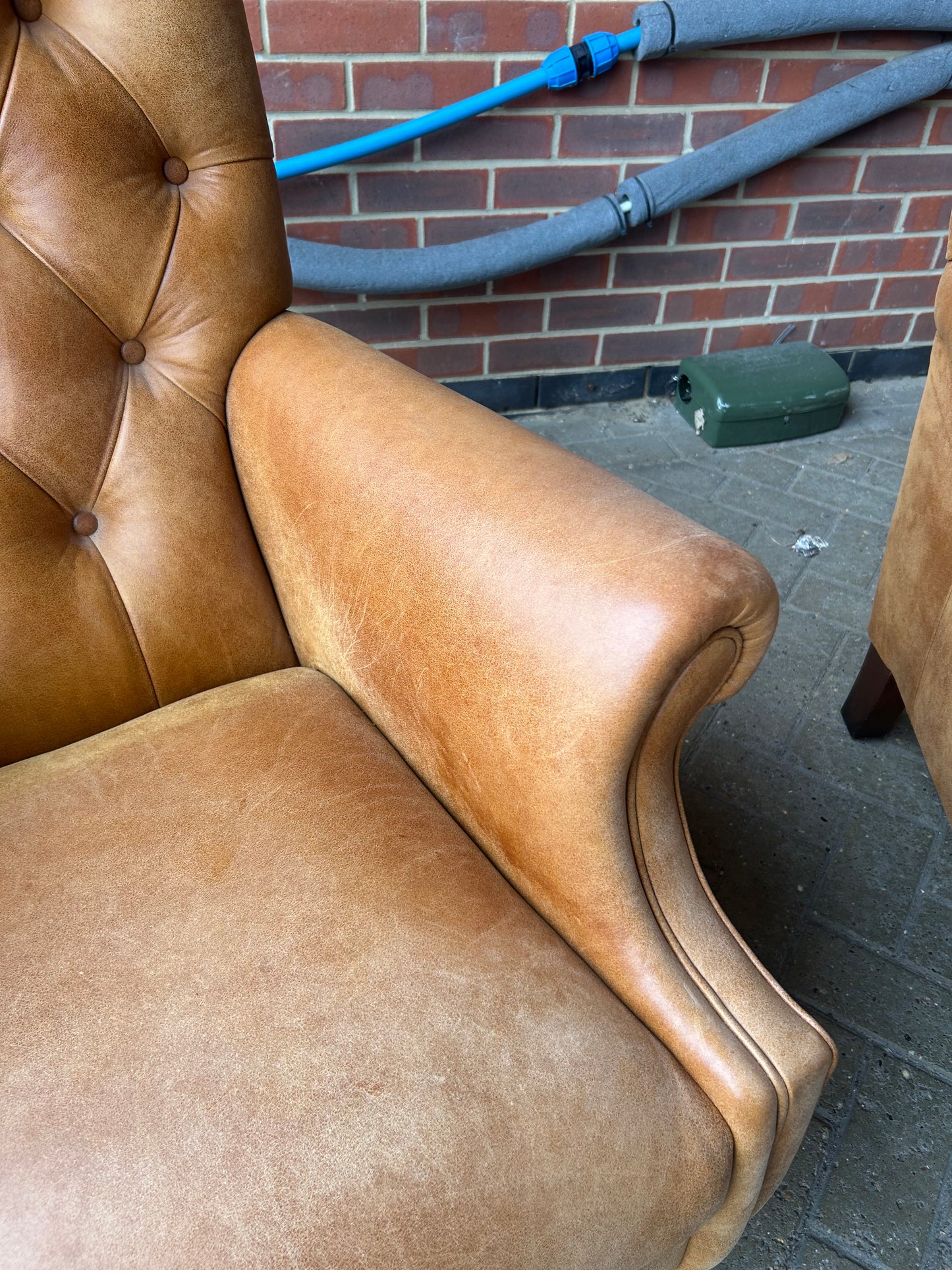Laura Ashley Lancaster Armchairs Pair Excellent Condition Pre-Loved