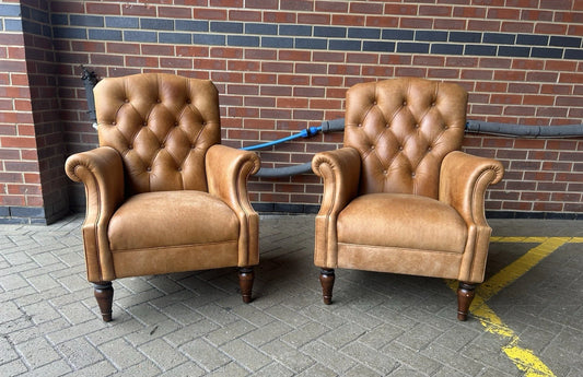 Laura Ashley Lancaster Armchairs Pair Excellent Condition Pre-Loved